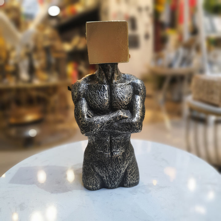 Busto Cabeza Cubo Mini