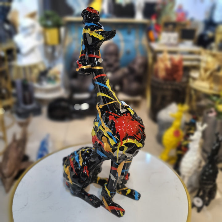 Poodle color Negro Multicolor