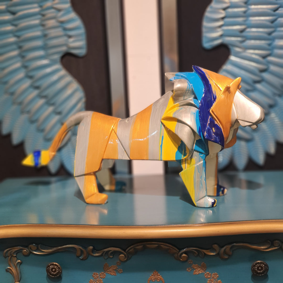 Leon Abstracto Multicolor