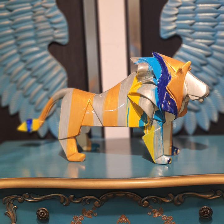 Leon Abstracto Multicolor