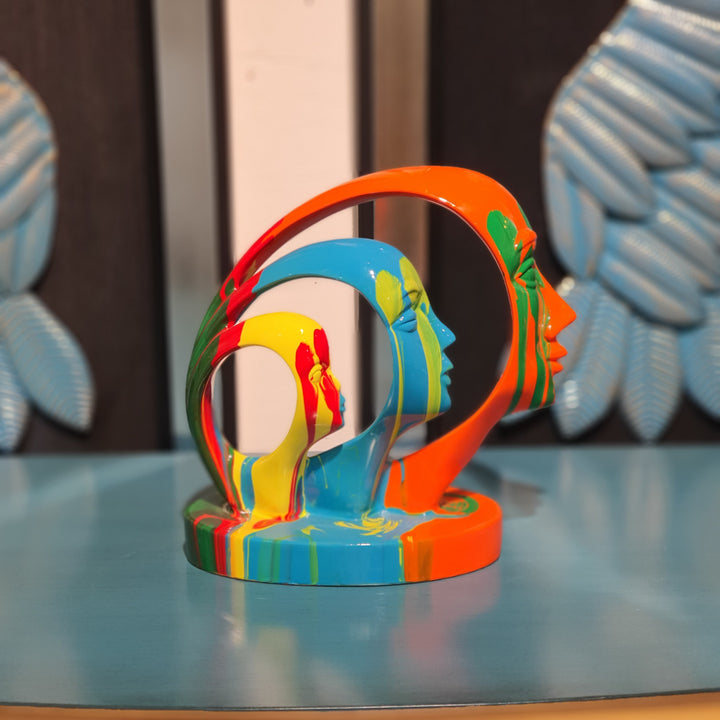 Trio Caras Multicolor 130Ls