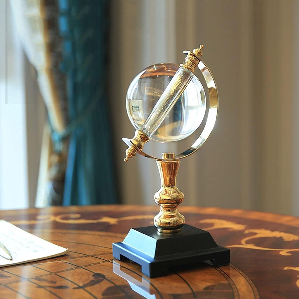 Esfera con base negra