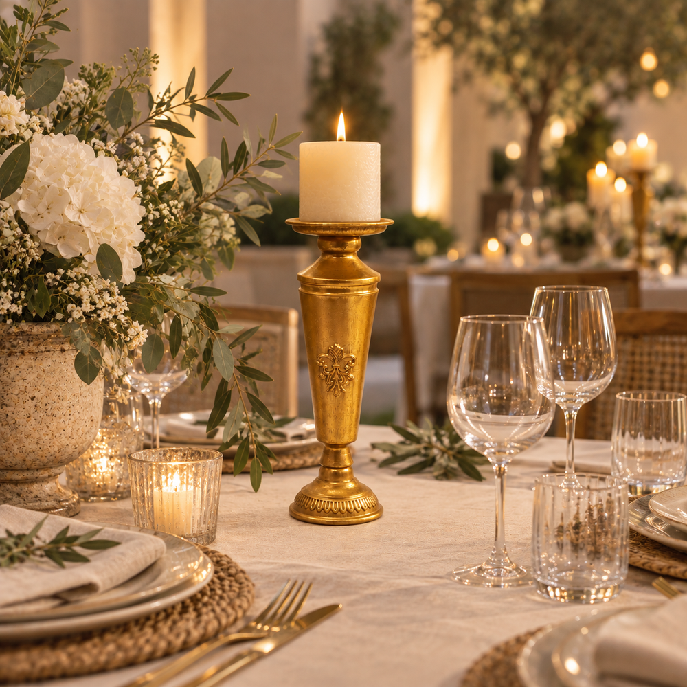 Candelabros y copones