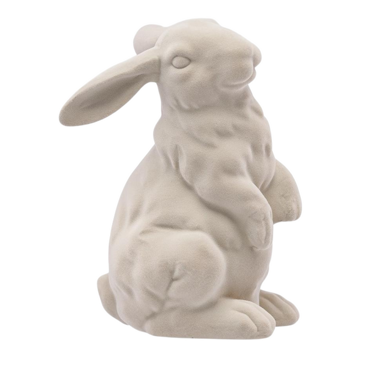 Conejo gris gamuzado