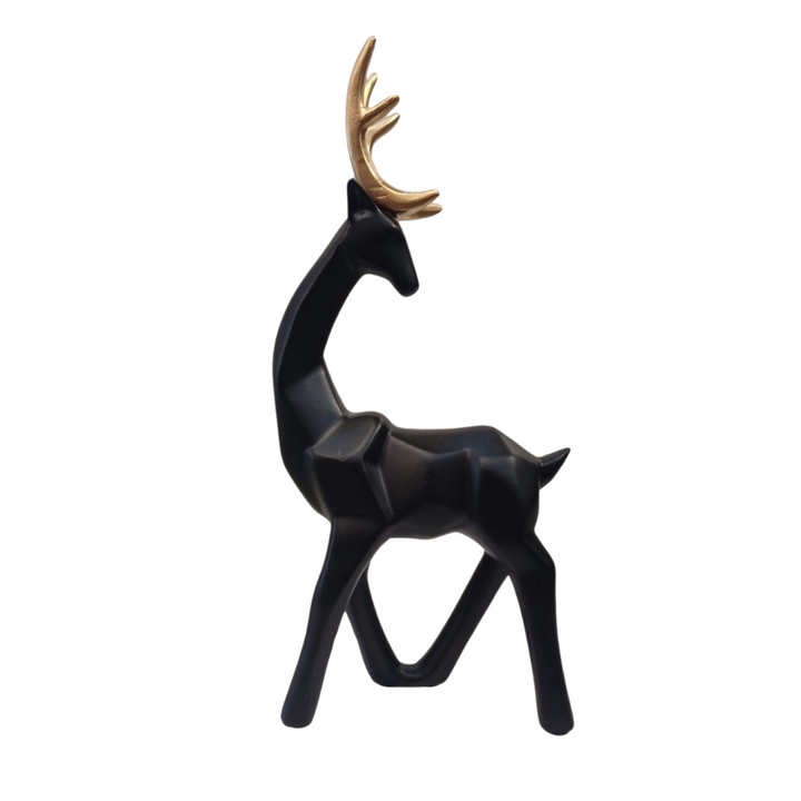 Pareja Ciervos geo negros