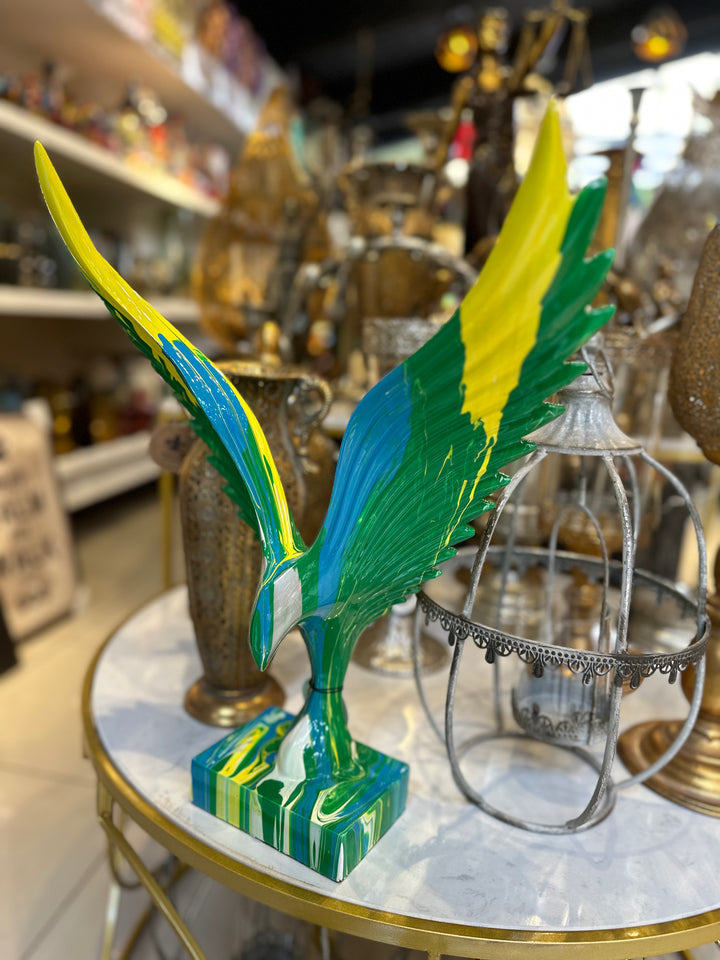 Águila verde Multicolor