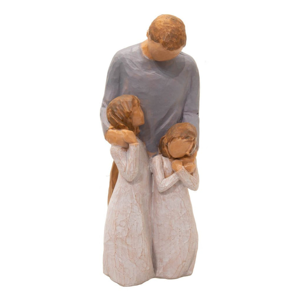 Familia Padre y sus niñas