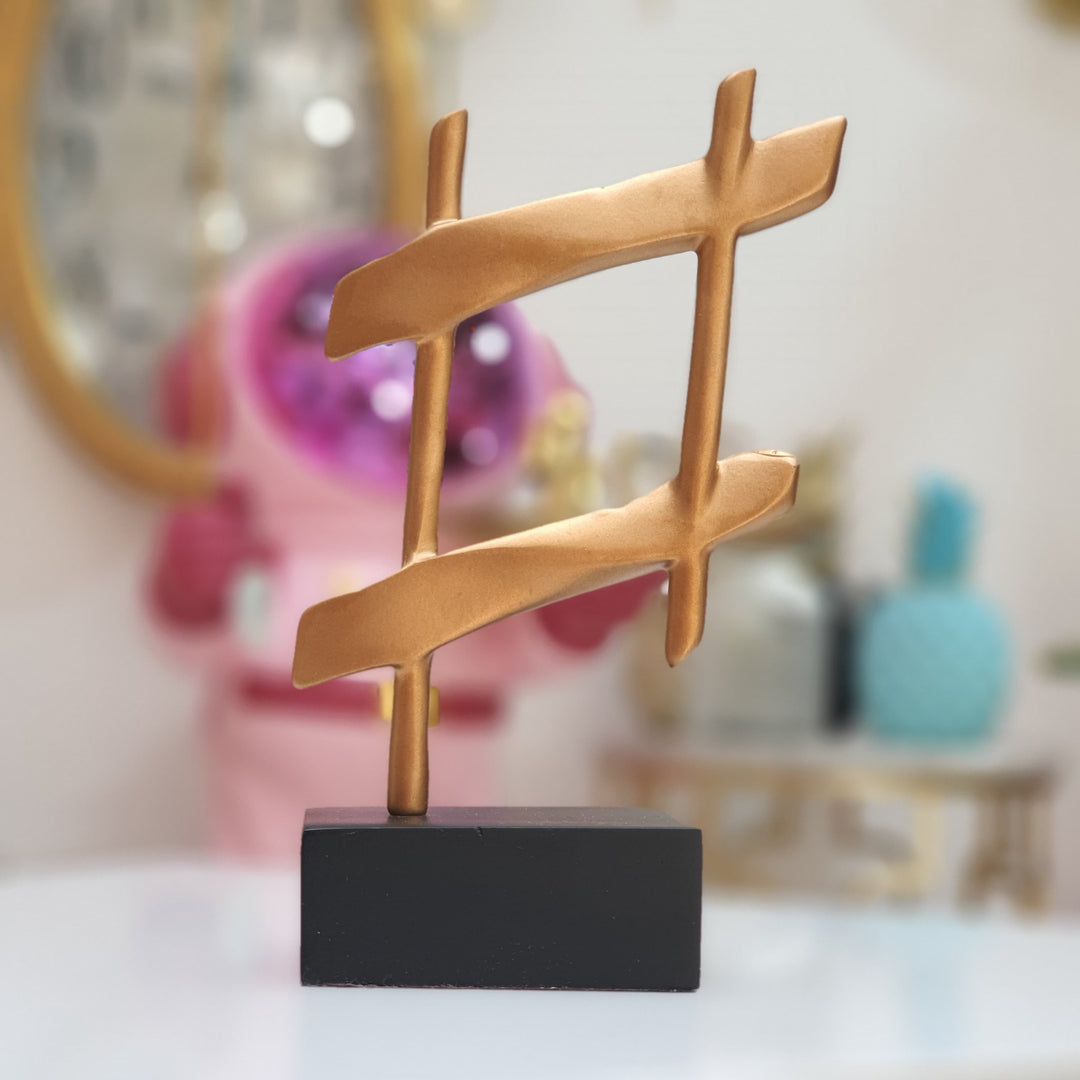 Numeral color Dorado