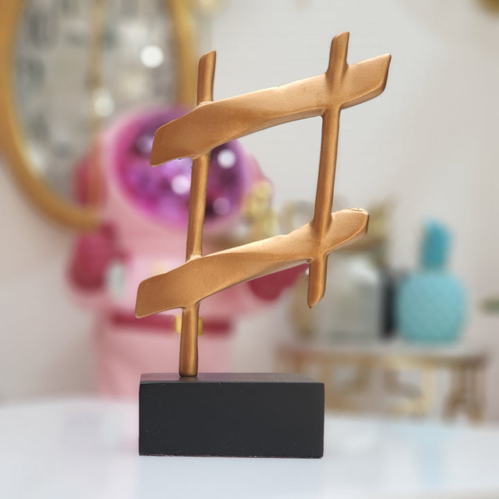 Numeral color Dorado