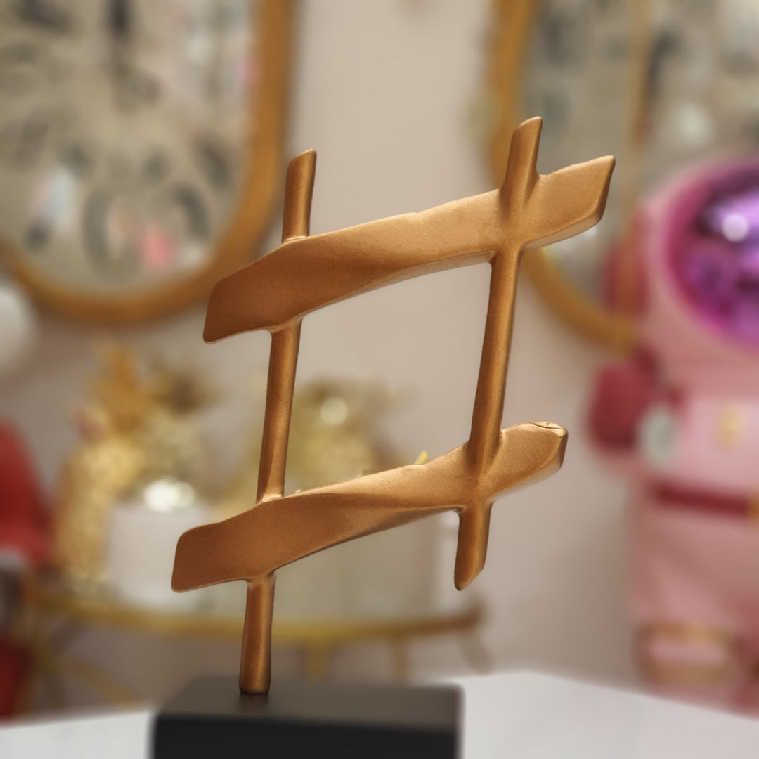 Numeral color Dorado