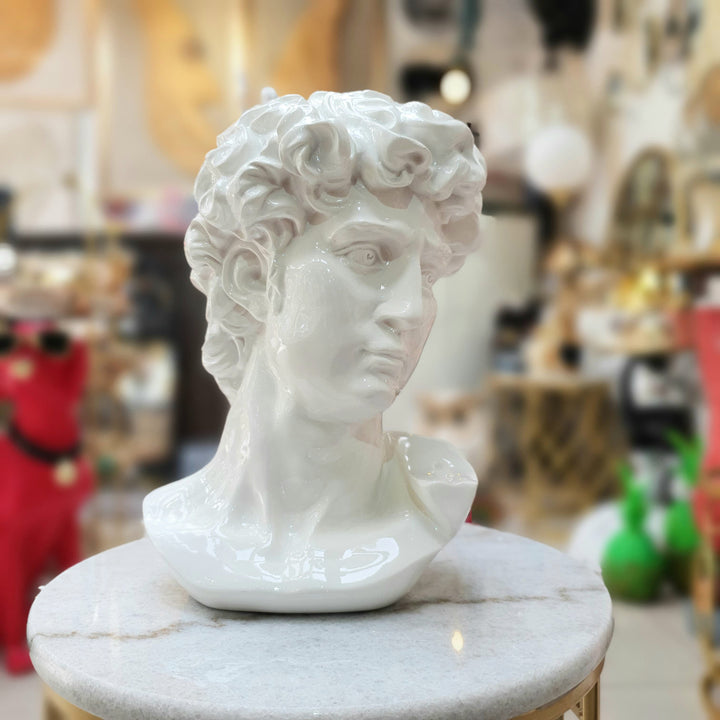 Busto David color Blanco