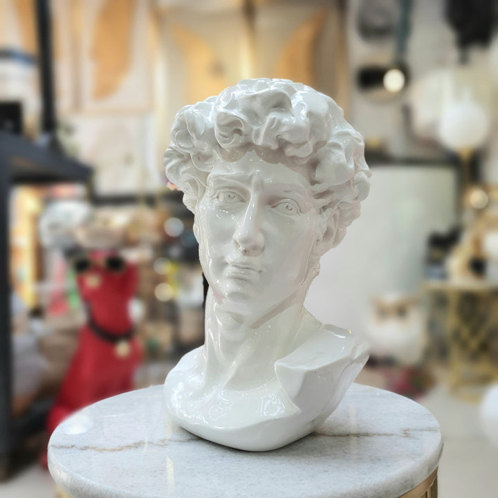 Busto David color Blanco