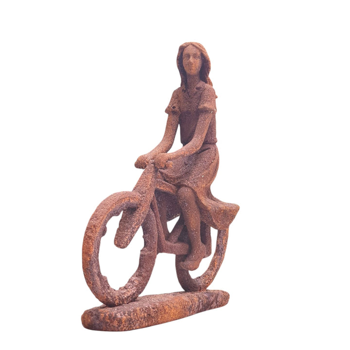 Mujer En Bicicleta Oxi