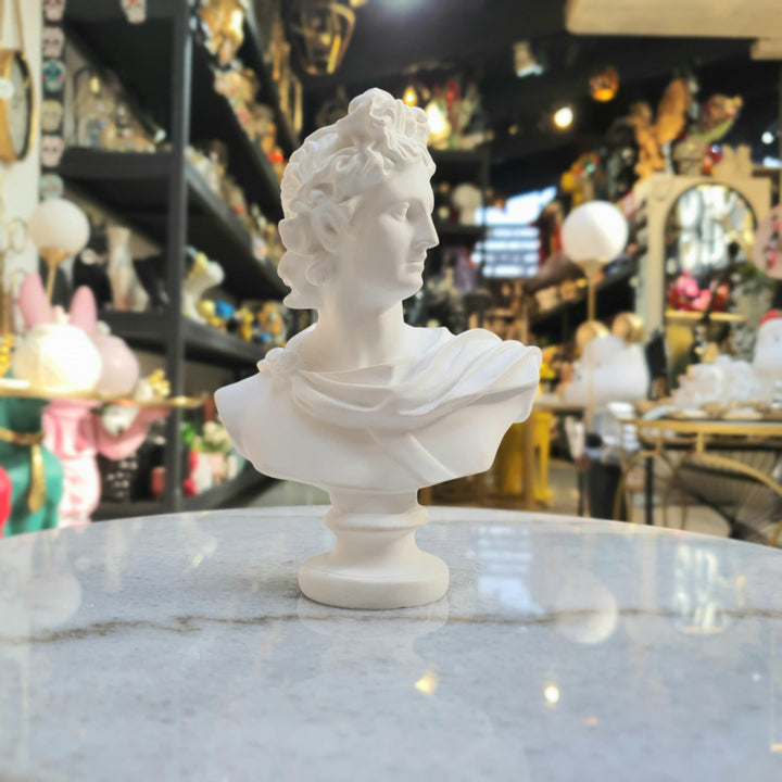 Busto Mini Apolo color blanco