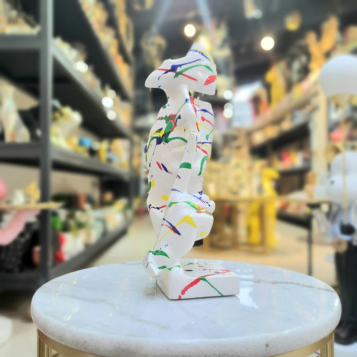 Careta Blanca Multicolor