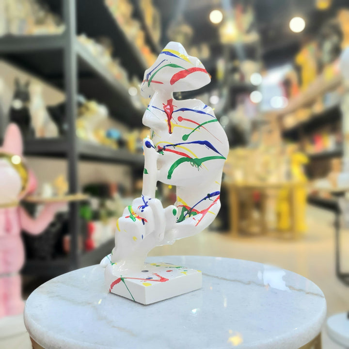 Careta Blanca Multicolor