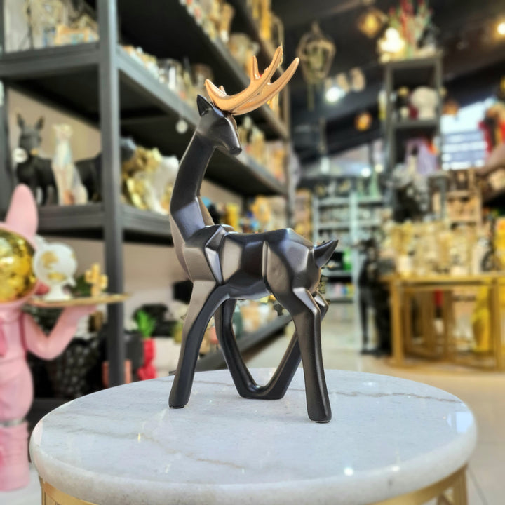 Pareja Ciervos geo negros