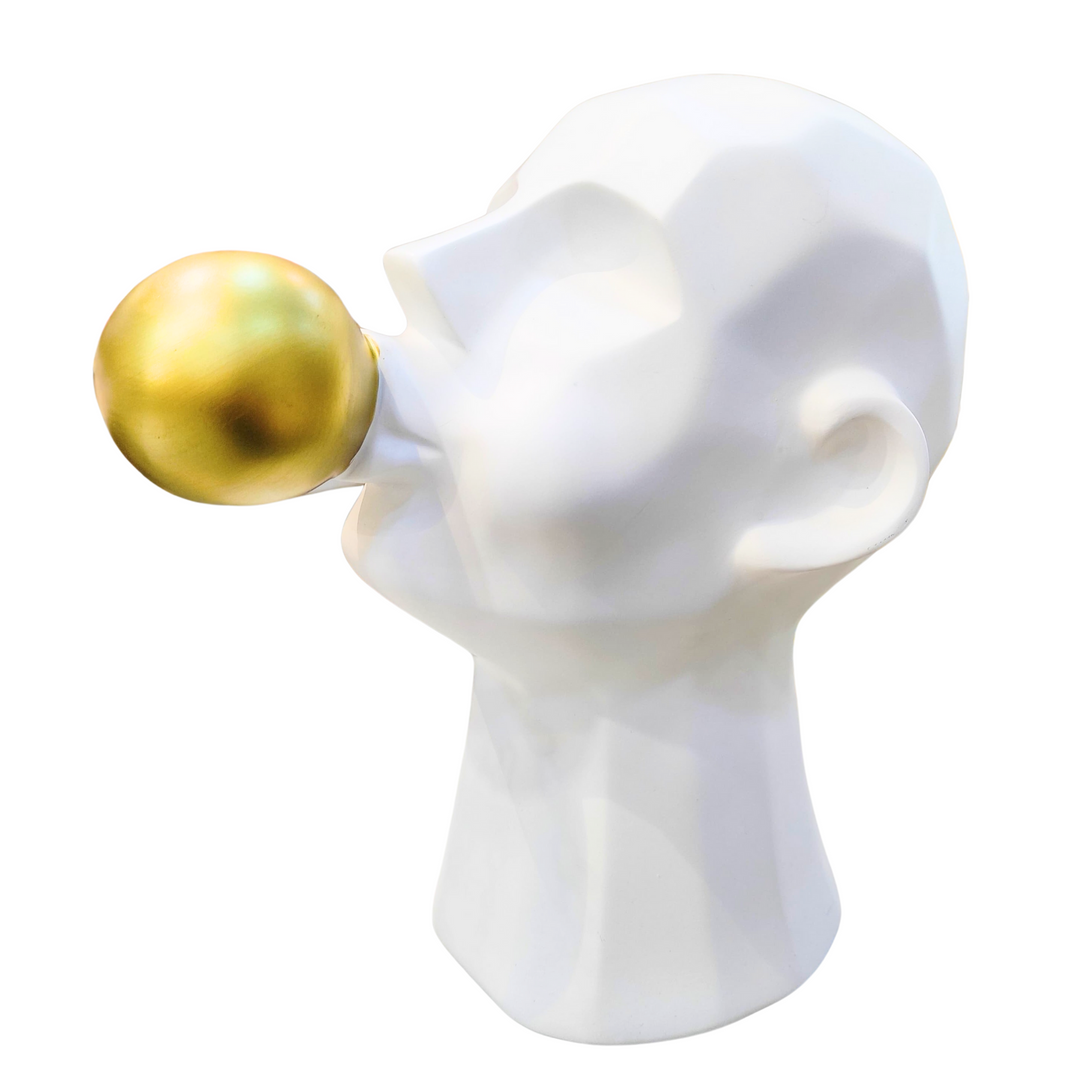 Cara Geo Globo 9000-25 Blanco Busto