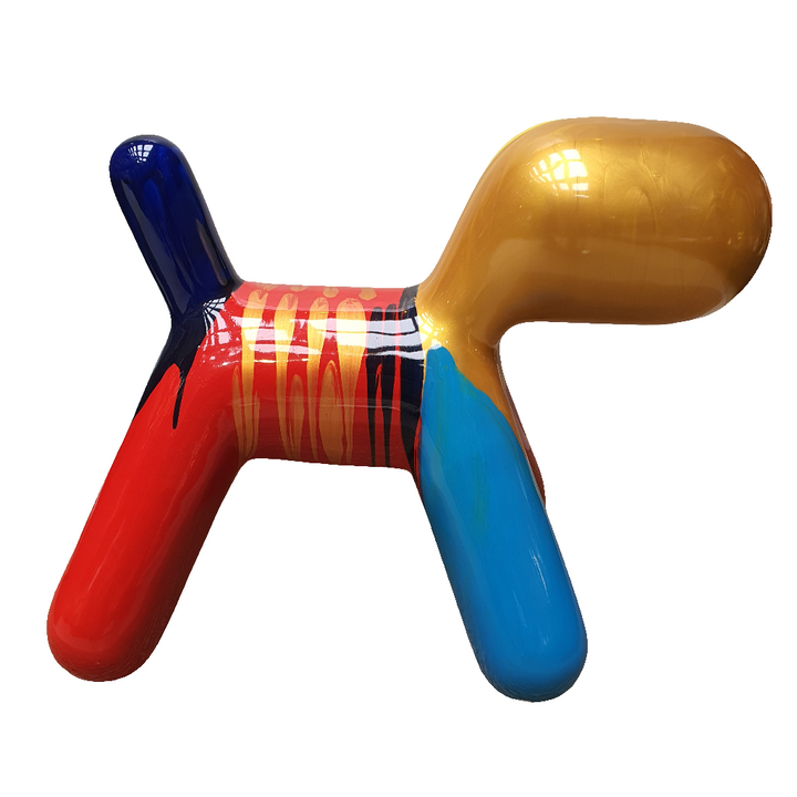 Perro Globo Multicolor