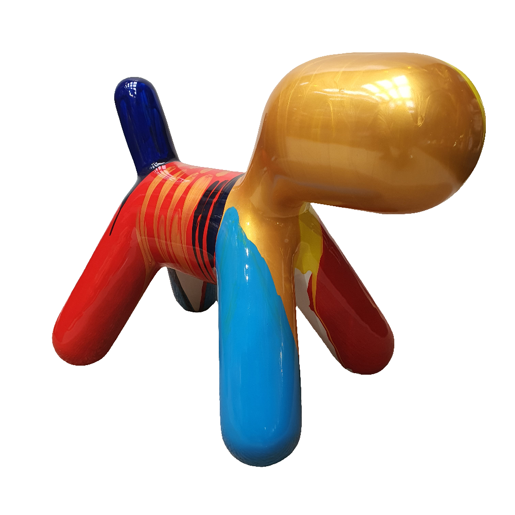 Perro Globo Multicolor