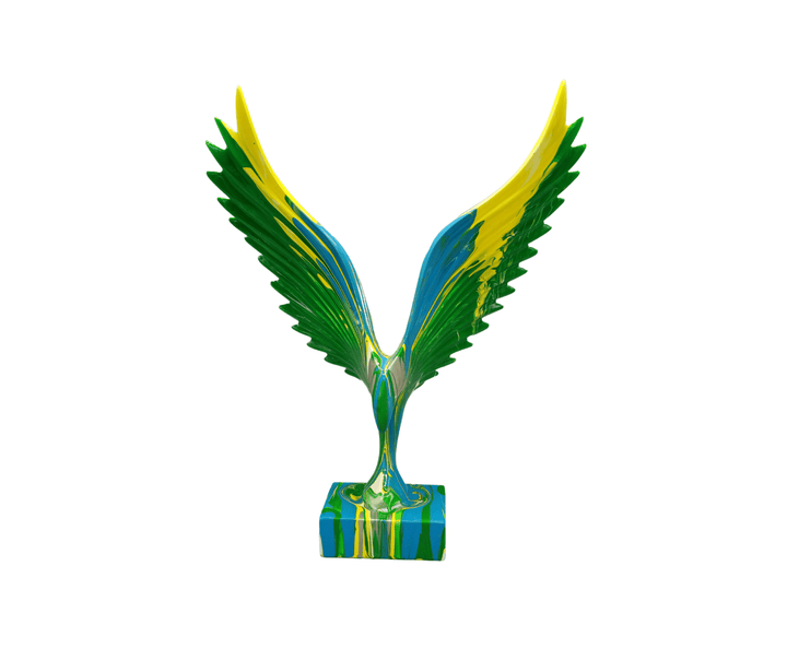 Águila verde Multicolor