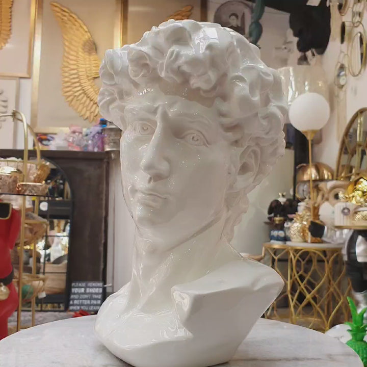 Busto David color Blanco