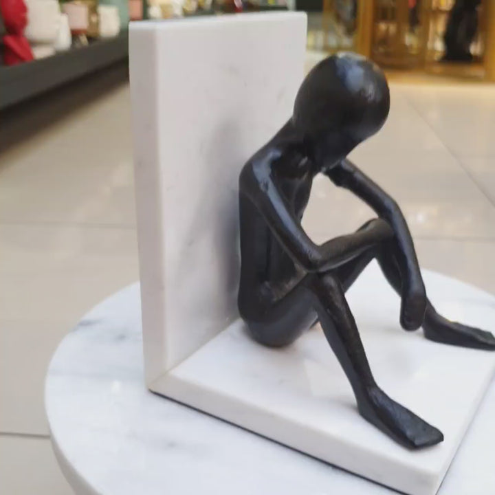 Pensante de hierro con base de Marmol