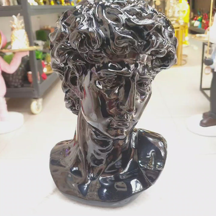 Busto David color Negro