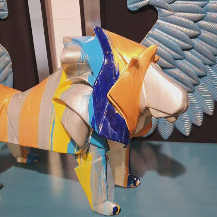 Leon Abstracto Multicolor