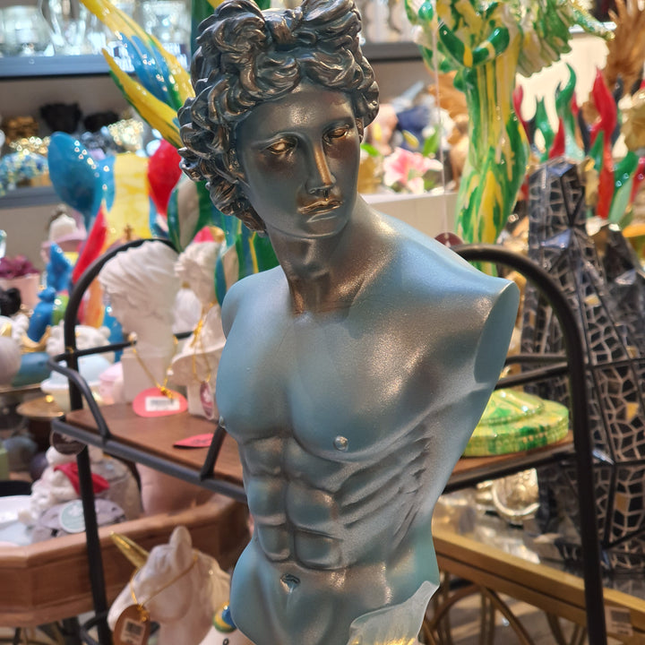 Busto Apolo Azul