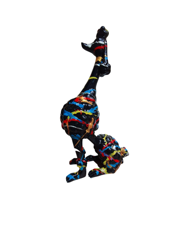 Poodle color Negro Multicolor