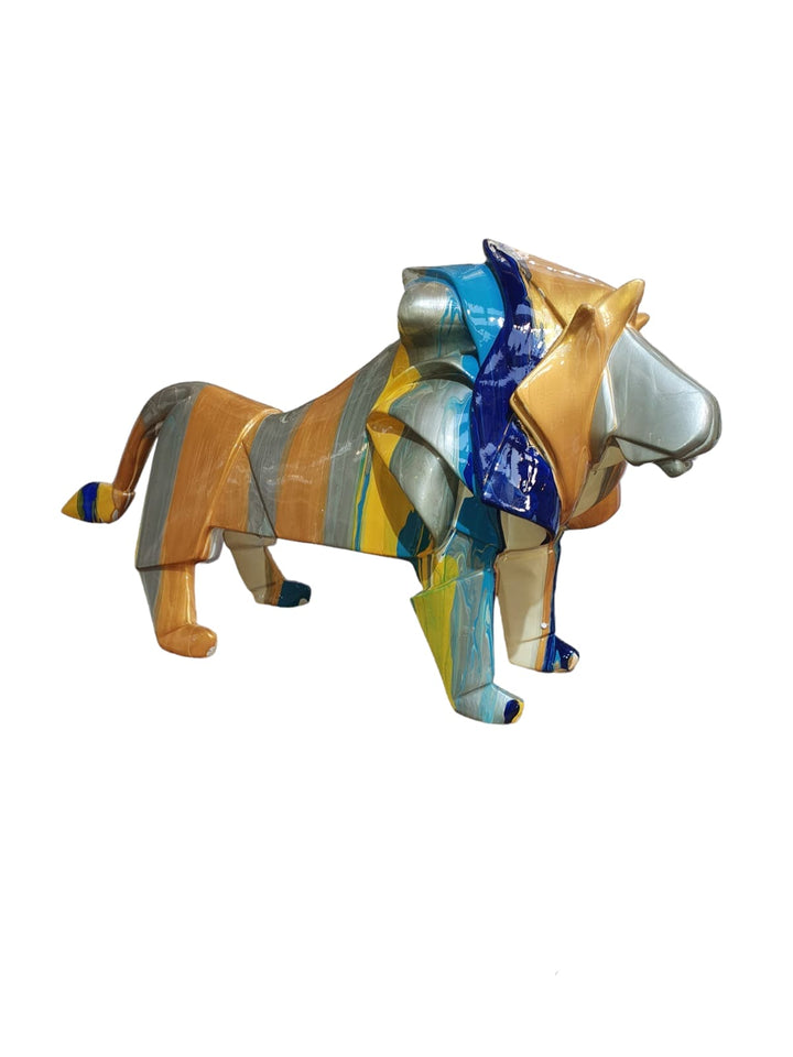 Leon Abstracto Multicolor