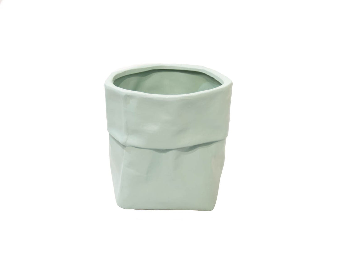 Maceta Verde Agua