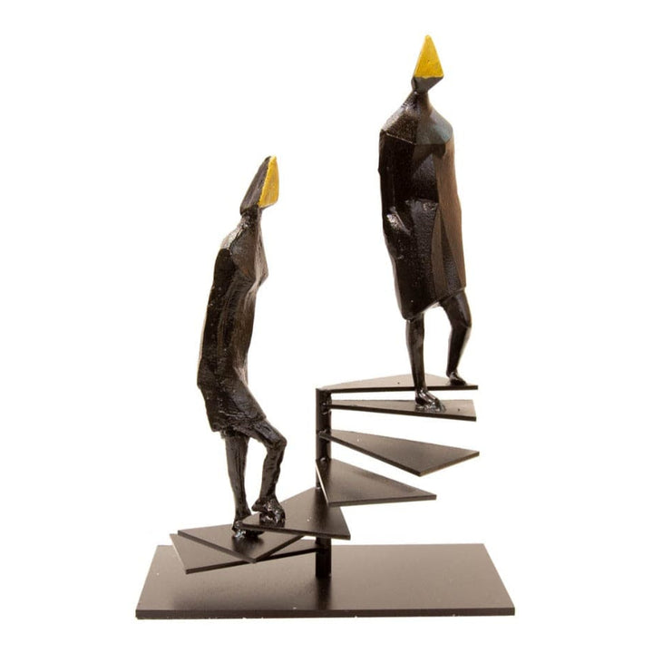 Hombres Hierro En Escalera