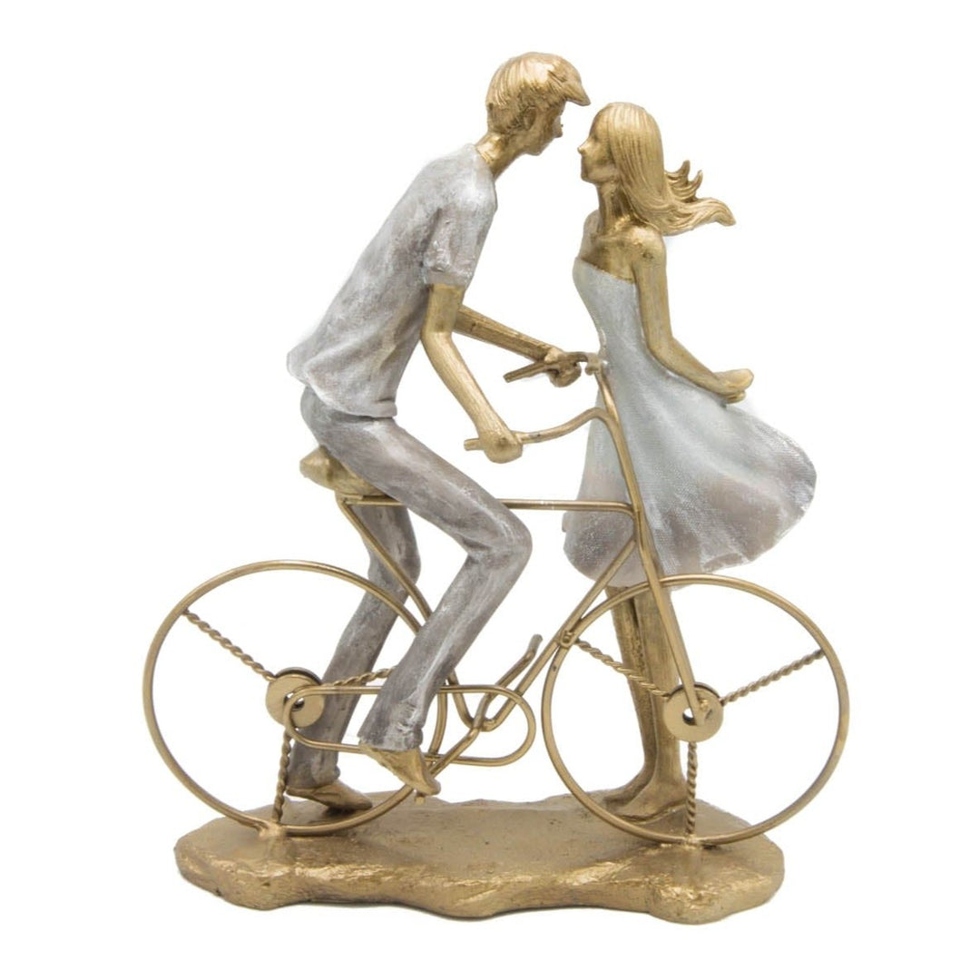 Pareja En Bicicleta
