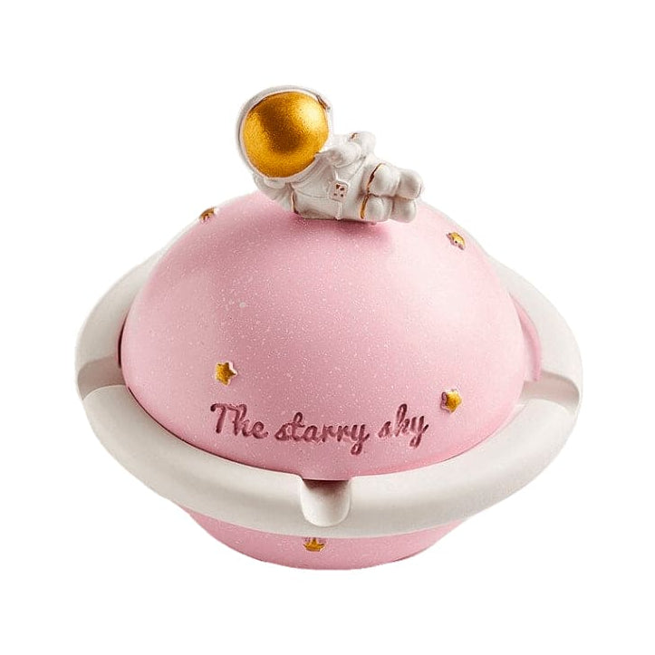 Cenicero Astronauta Rosado Bj1537A