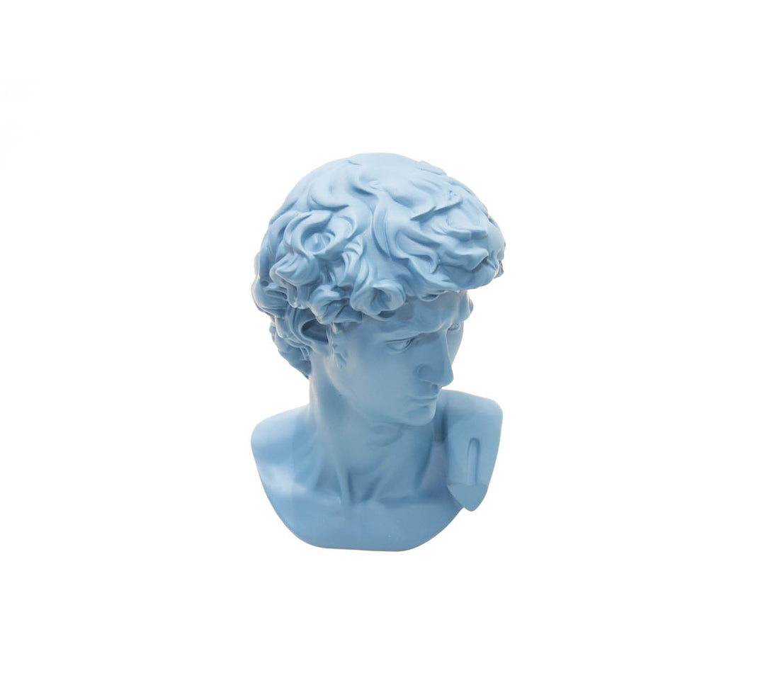 Busto Mini David Azul