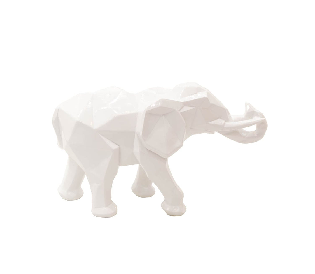 Elefante Geo color Blanco