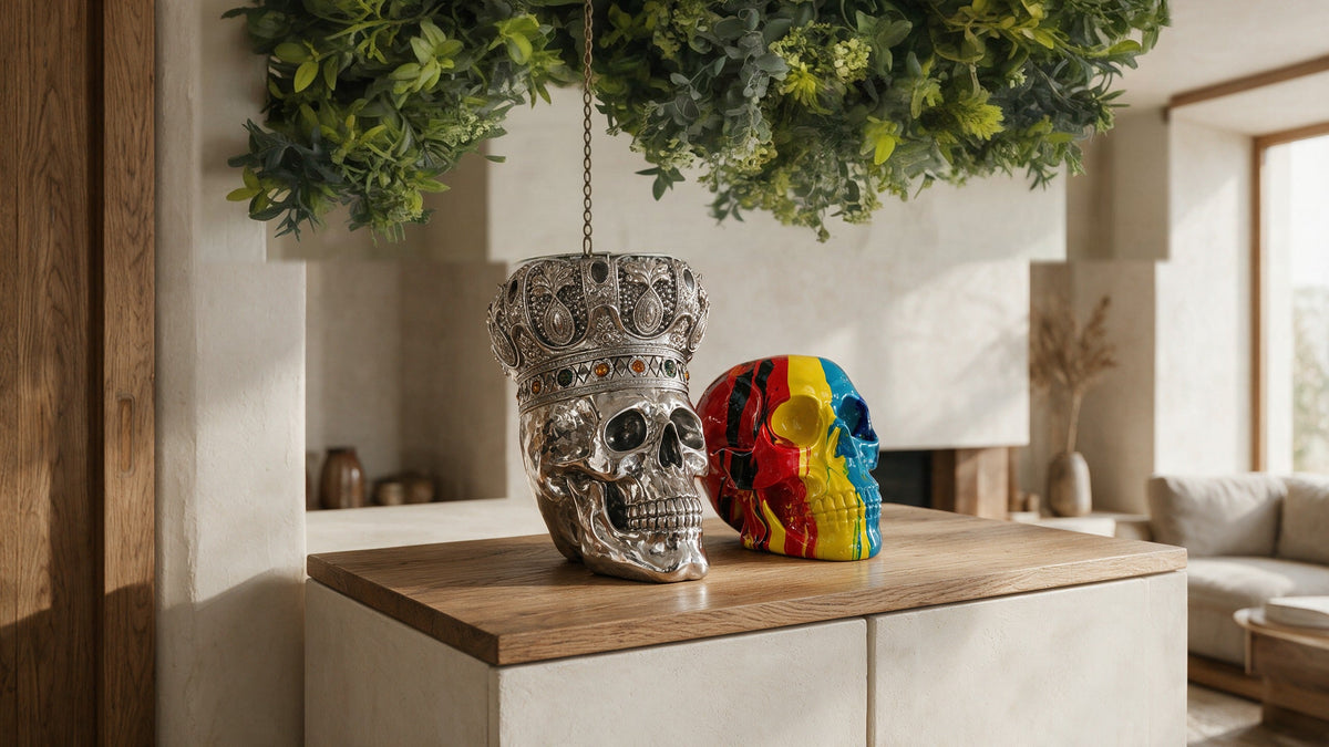 Adornos de Calaveras Decorativos — Casona Deco