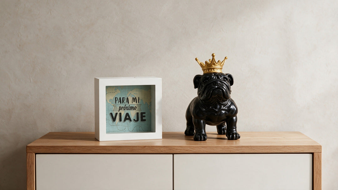 Alcancías Decorativas para Hogar y Regalo — Casona Deco