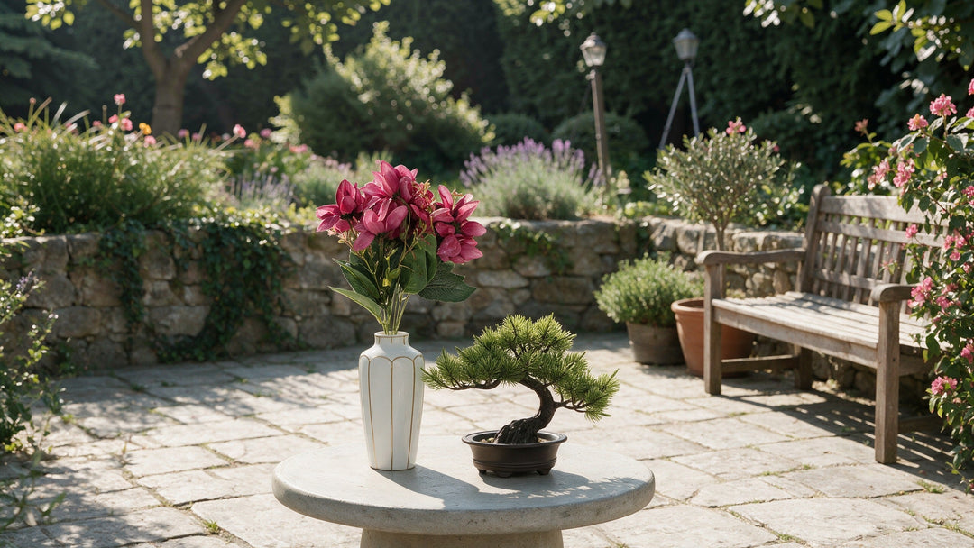 Jardín y terraza — Casona Deco