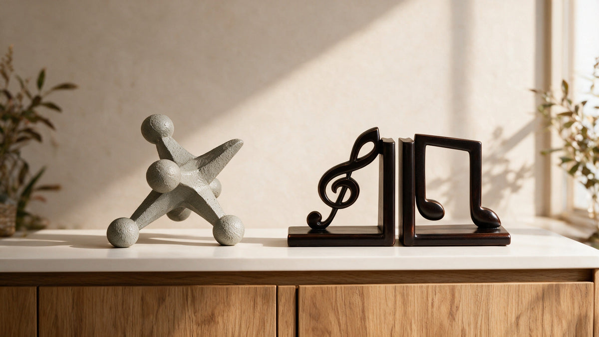 Sujeta Libros Decorativos para Hogar y Oficina — Casona Deco