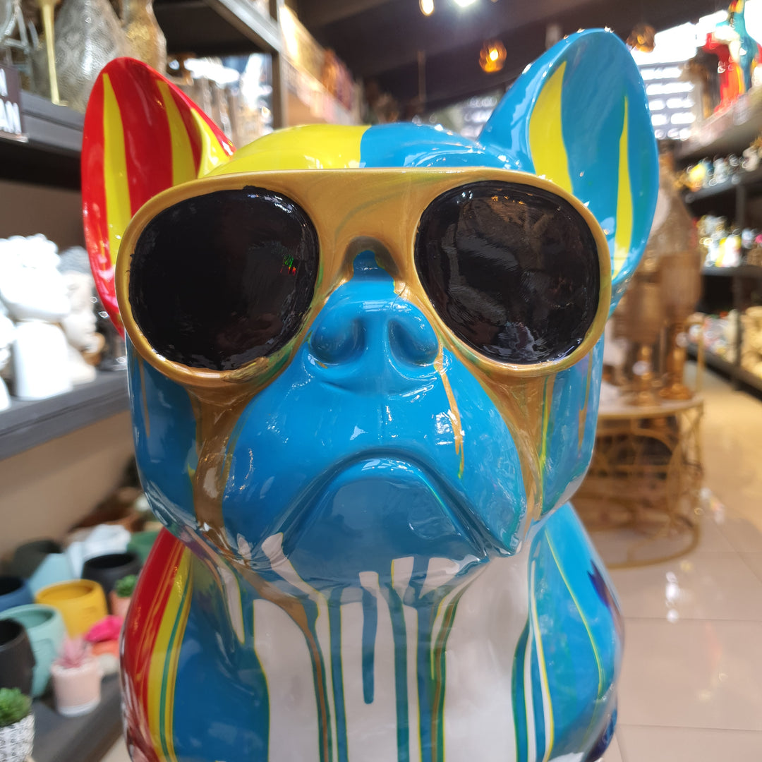 Perro Bulldog Xl Lentes