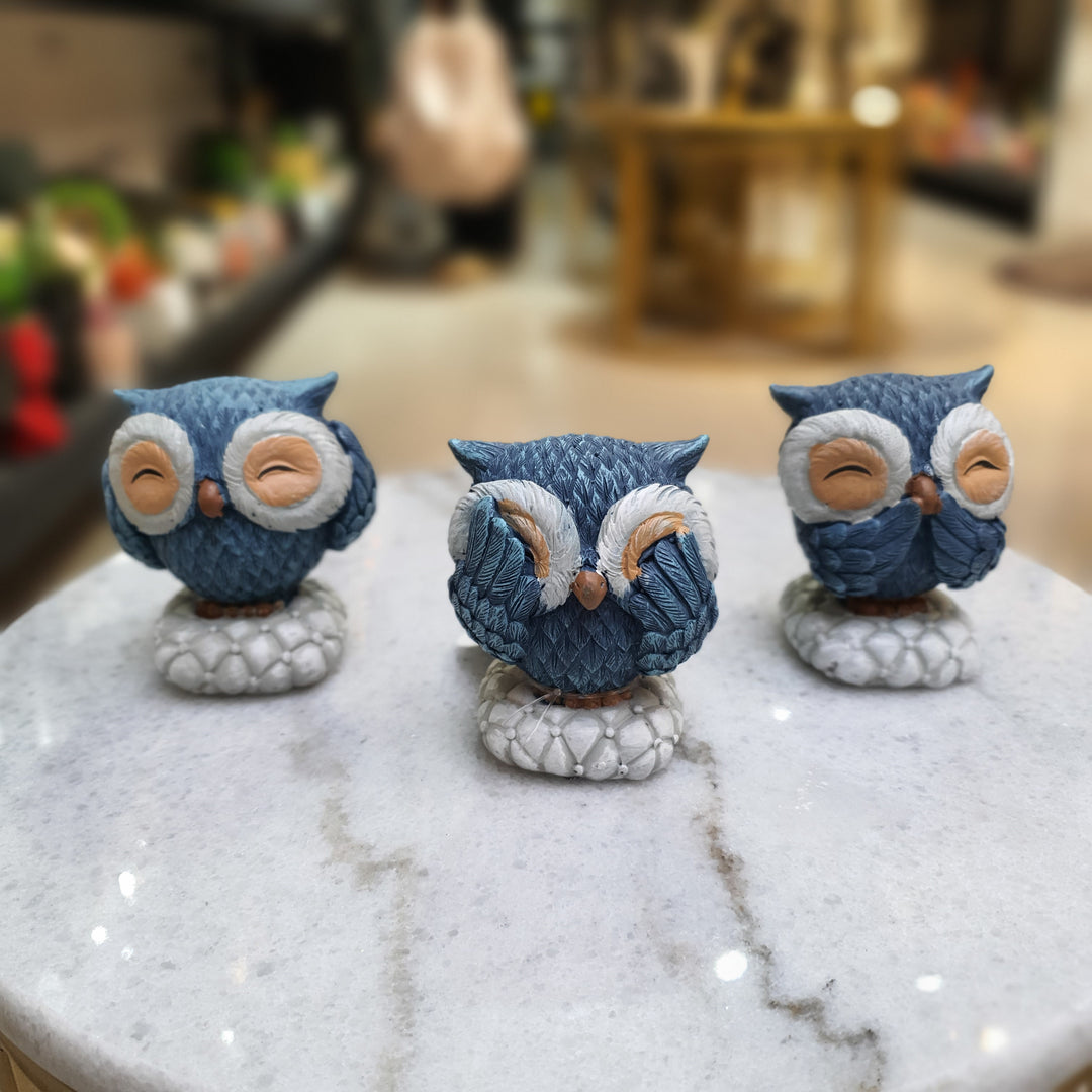 Set de Búhos Sabios Mini