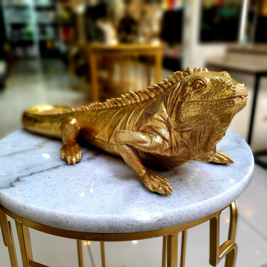 Iguana color Dorado