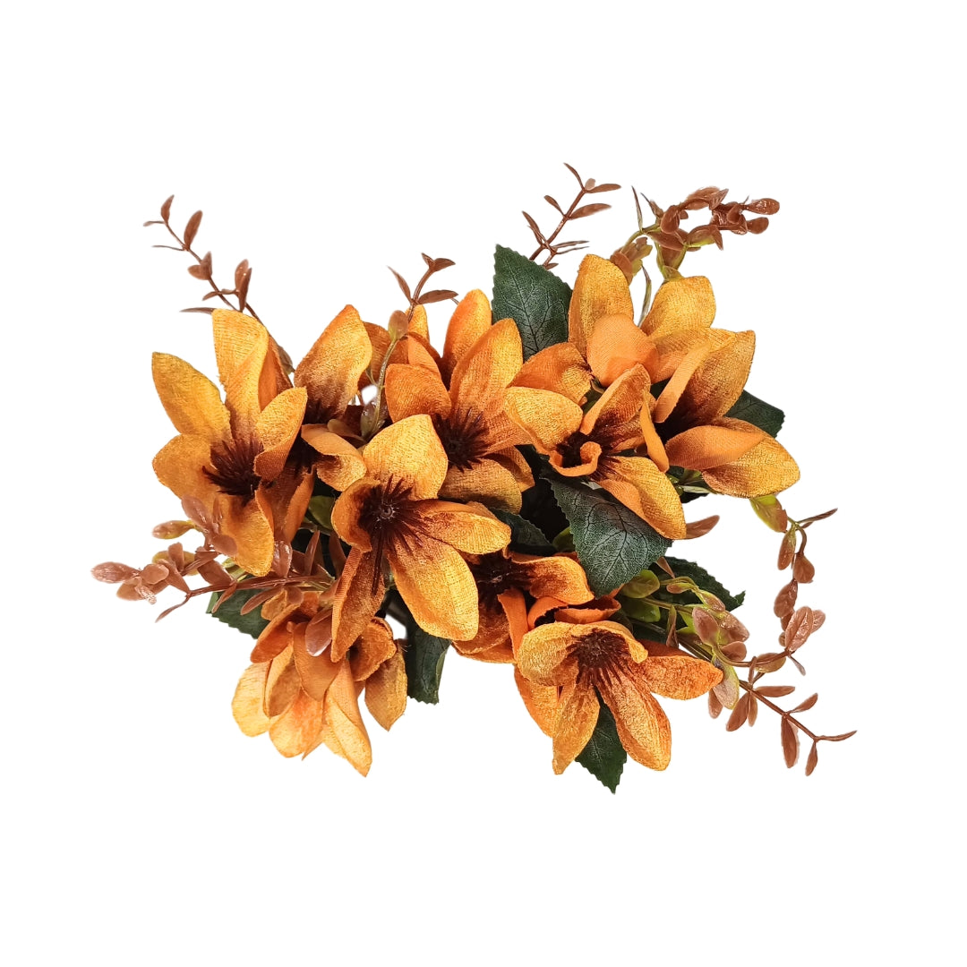 Flor artificial Mostaza 33cm