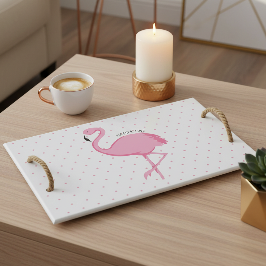 Bandeja Flamenco Blanco