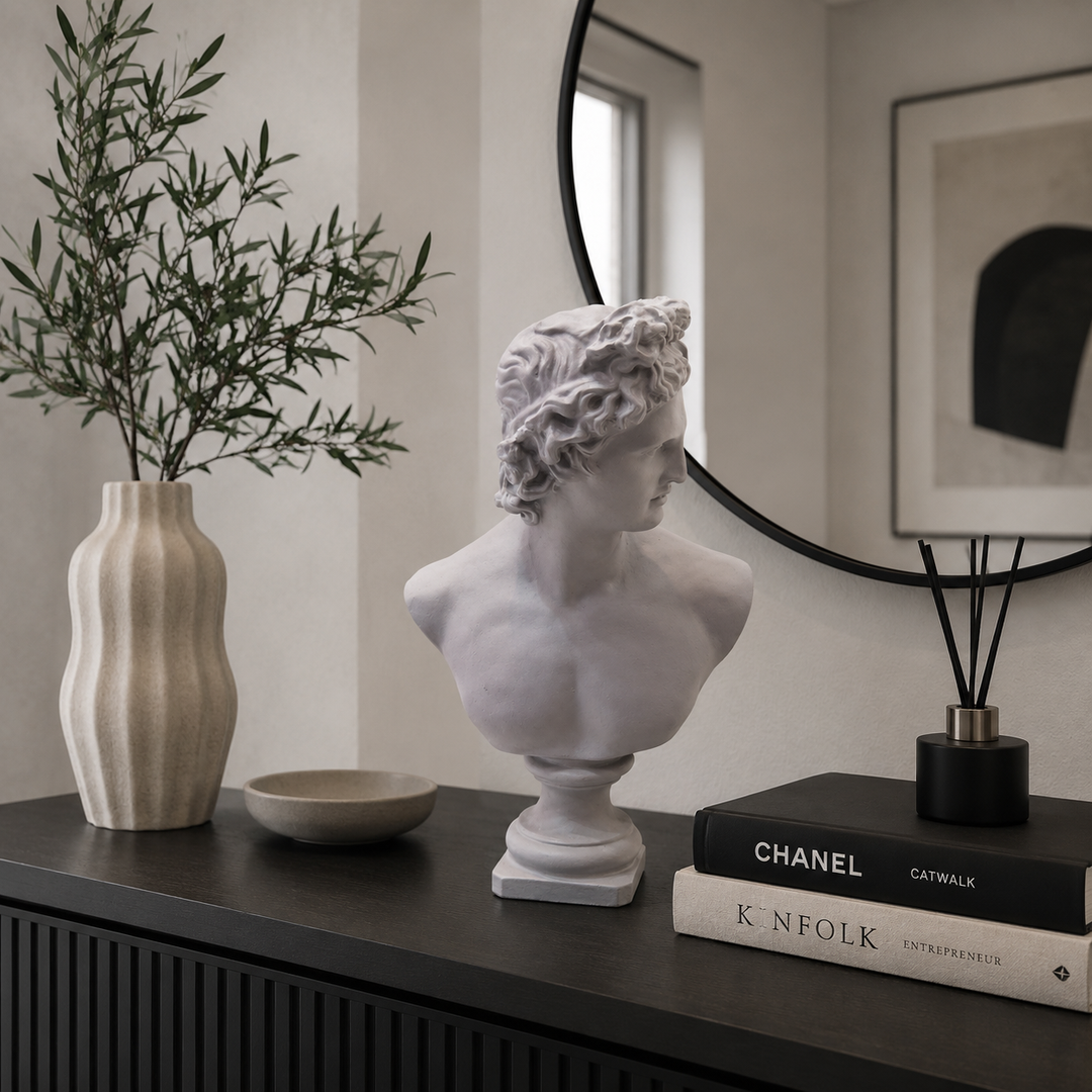 Busto Apolo Color Purpura