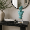 Busto Apolo turquesa