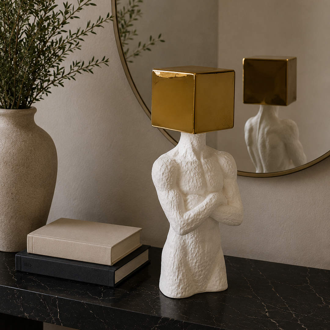 Busto Cabeza Cubo